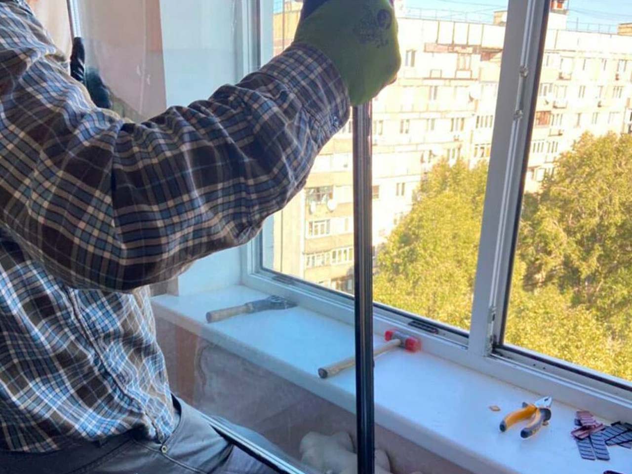 Замена стеклопакетов в Москве